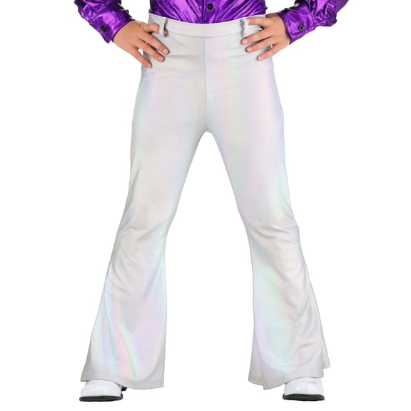 Holographic Disco Pants for Kids