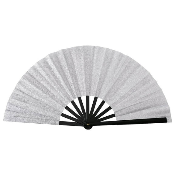 Holographic Folding Clap Fans, Line Dancing Foldable Fans, Colorful Design, Cultural Authenticity, Functional Martial Arts Practice Tool, Durable Material, Party Dance Accessory, Enthusiast Gift