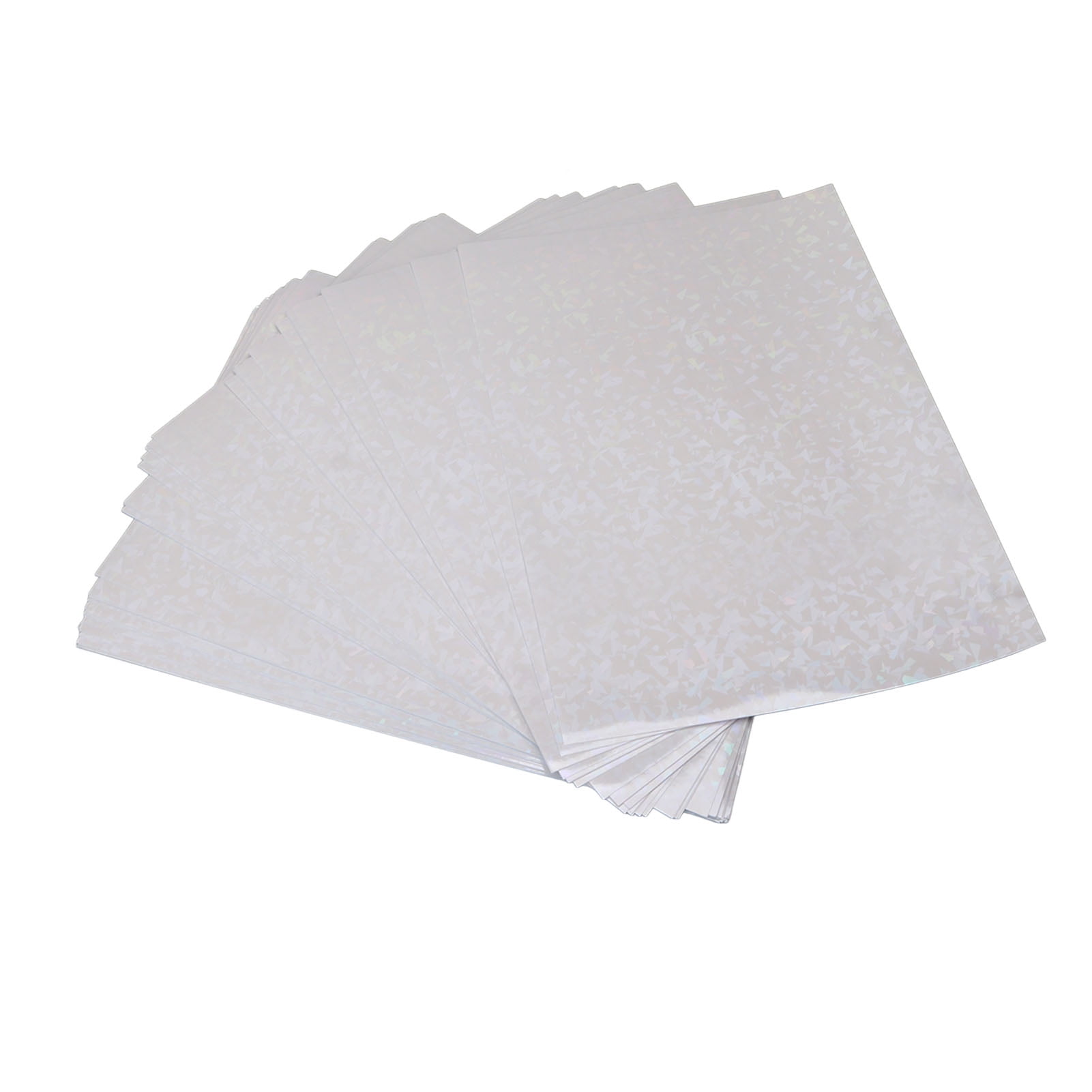 Holographic Laminate Sheets 50 Cuttable Waterproof Scratch A4 Cold