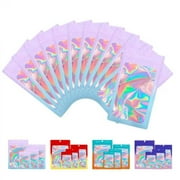 Mstar Packing Holographic Mylar Food Storage Bags, Purple Blue, 4.1" x 5.9", 100 Count, 1 Pack