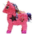 Holographic Pink Unicorn Pinata