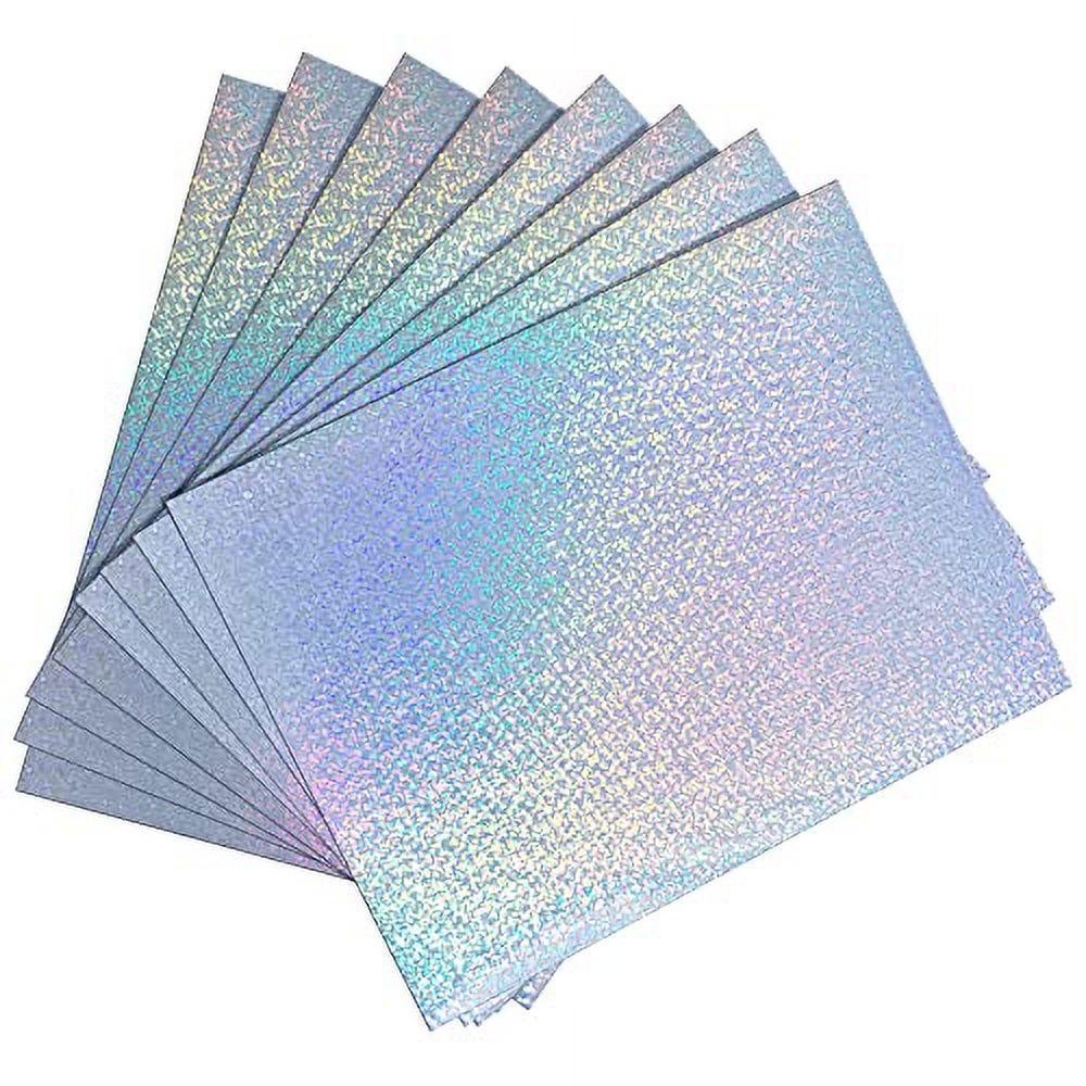 Holographic Printable Sticker Paper for Inkjet & Laser Printer, 20