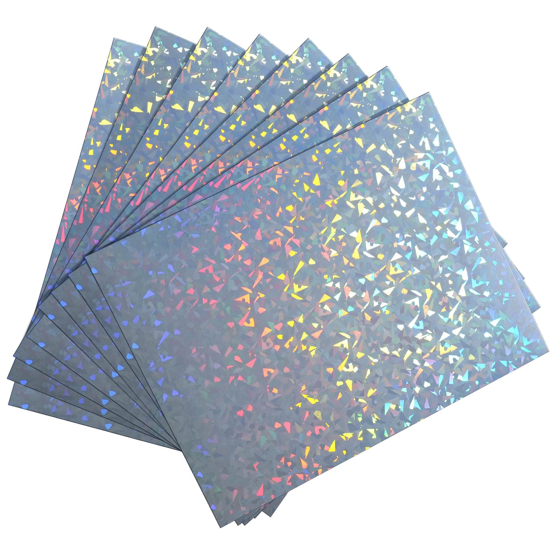 Holographic Printable Sticker Paper, Vinyl Rainbow Sticker Paper for