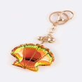 thumbnail image 1 of Holographic Puff Shell Iconic Key Chain, 1 of 2