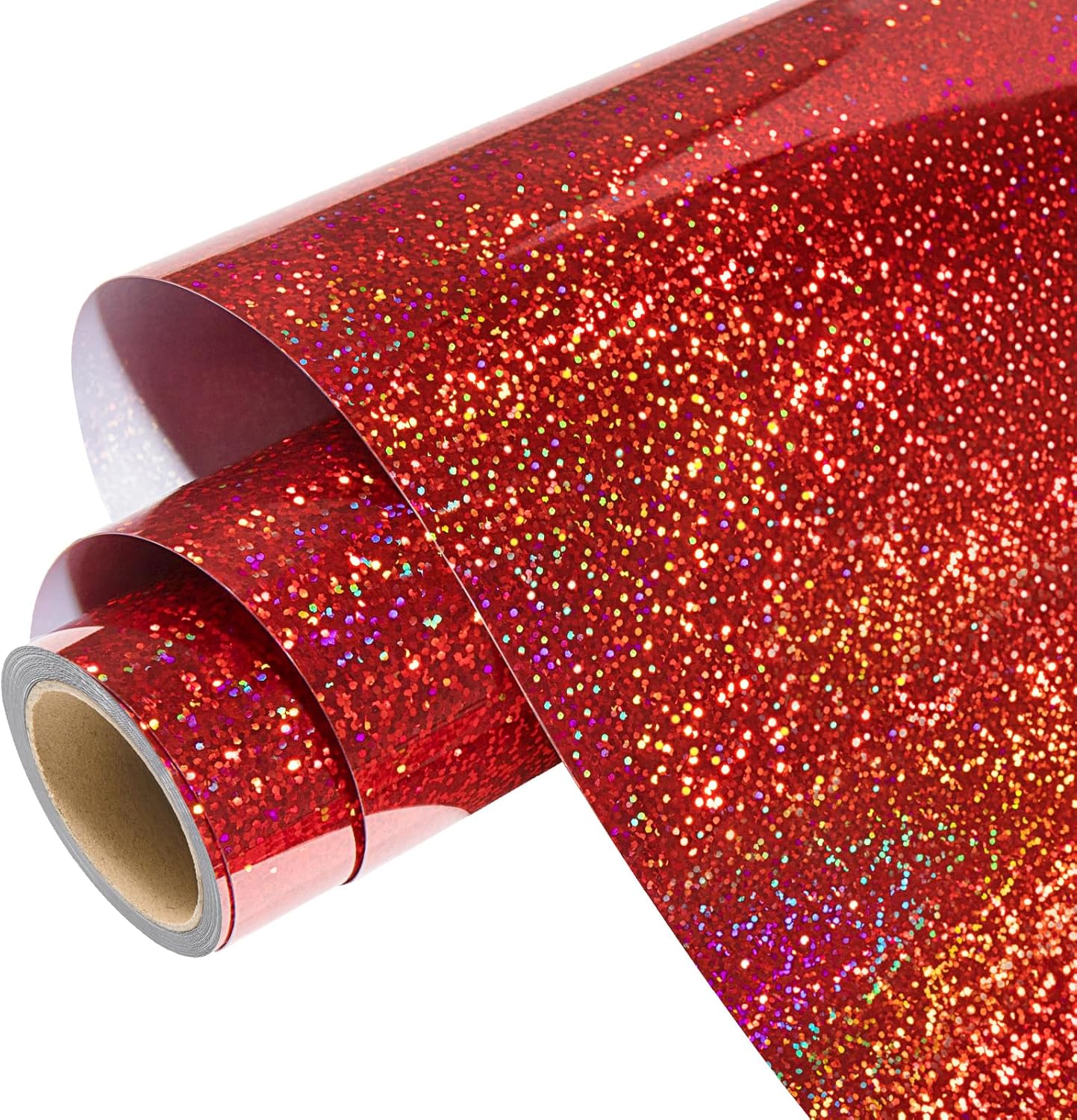 Red Pattern Htv Holographic Red HTV Iron on Vinyl Shimmer Heat Transfer Vinyl for T ...