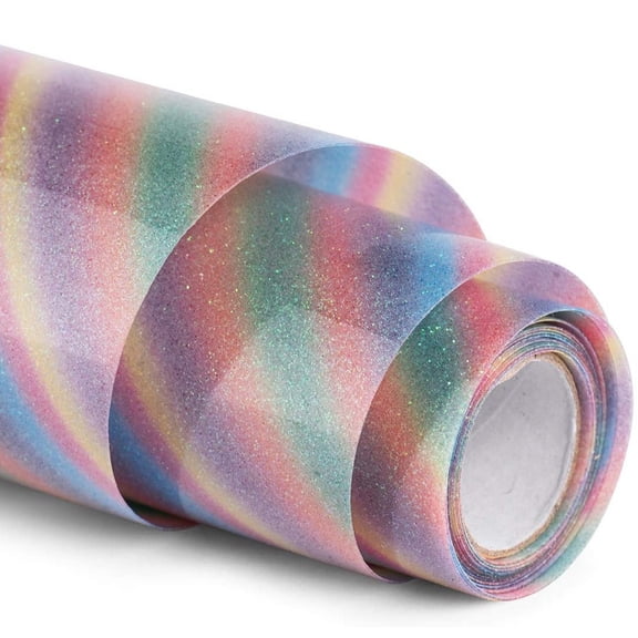Holographic Shining Heat Transfer Vinyl Multiple Colour Iron Vinyl for