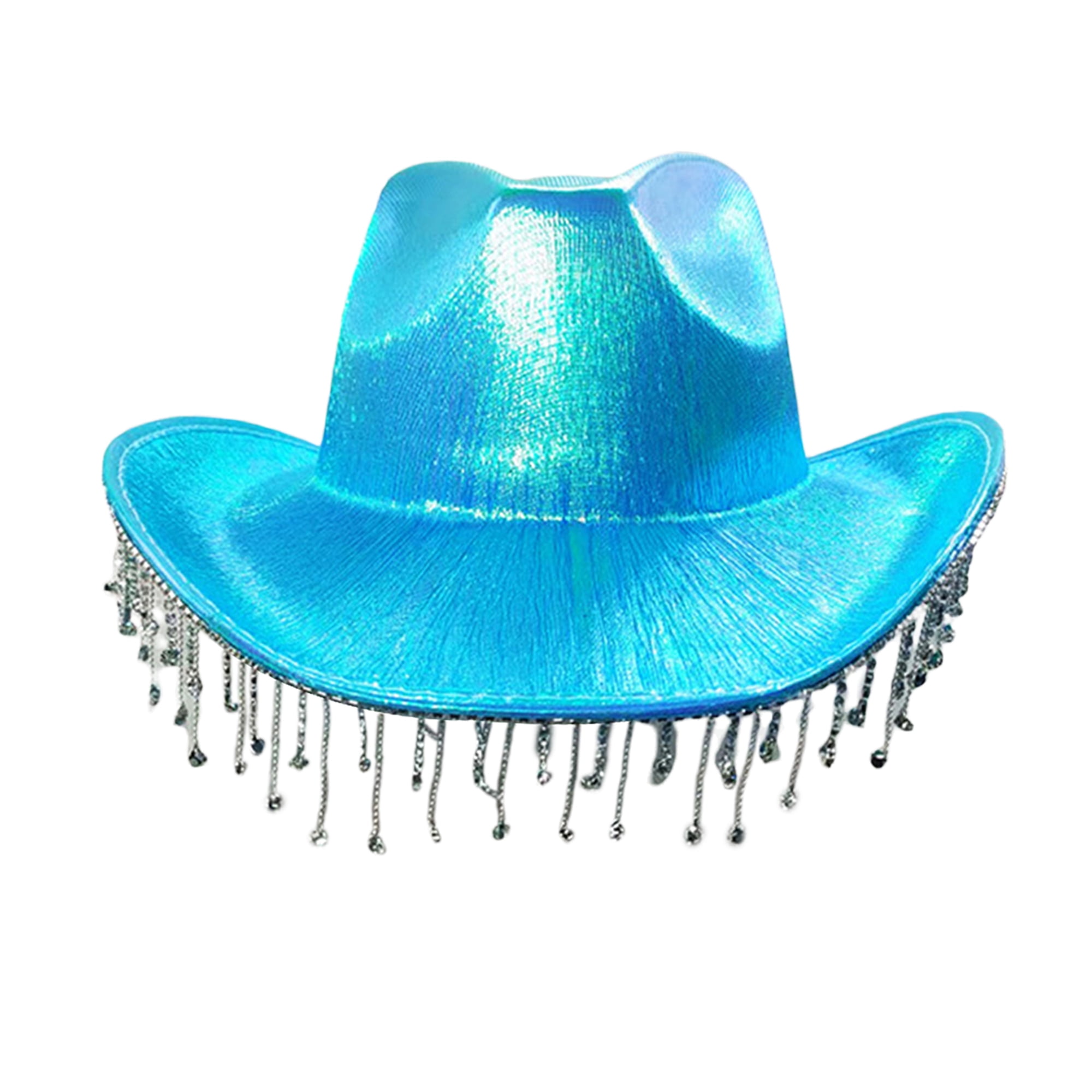 What Is Light Up Disco Cowgirl Hat With Light For Club, Sparkly
