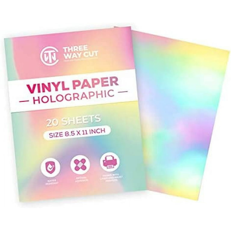 Cricut A4 Holographic Vinyl Sticker Paper : r/cricut