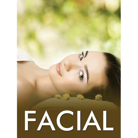 Holographic Window Decal - Facial Design (36" x 48")