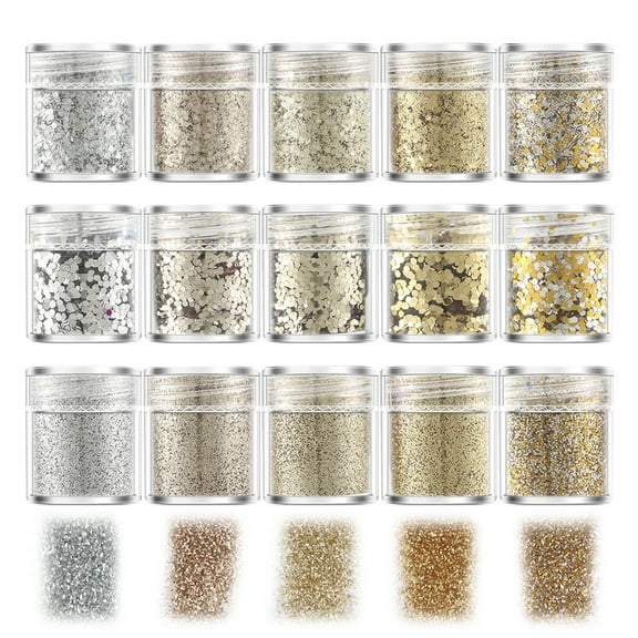 Holographic block flash, process flash for resin arts and crafts, cosmetics flash for nail body, face and eyes