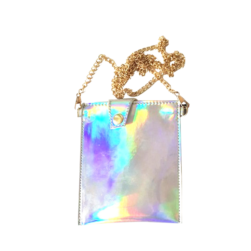 Holographic clutch bag Hologram Clutch Purse Wallet Handbag Crossbody ...