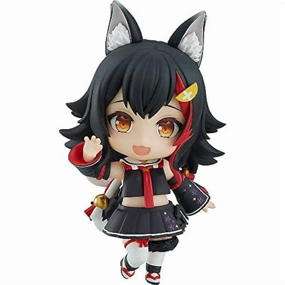 Hololive Production: Ookami Mio Nendoroid Action Figure, Multicolor