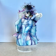 Hololive Tokoyami Towa Angel Acrylic Standee, VTuber Fan Art Desk Decor Collectible Display