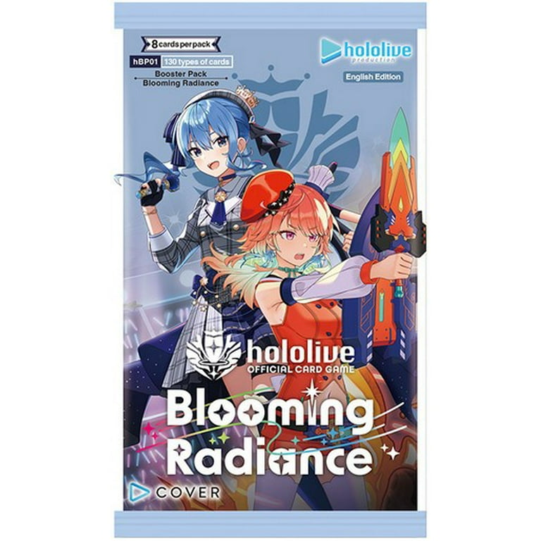 Hololive Trading Card Game Blooming Radiance Booster Pack (8 Cards