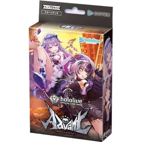 Hololive Trading Card Game Oshi Advent Start Deck Yellow [1 Oshi Holomem, 50 Main Cards & 20 Cheer Cards]