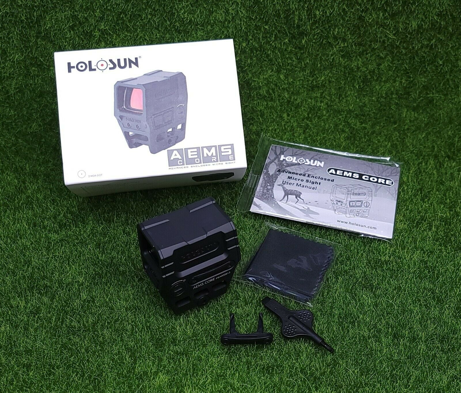 Holosun AEMS Core Open Reflex Red Dot Sight - AEMS-CORE