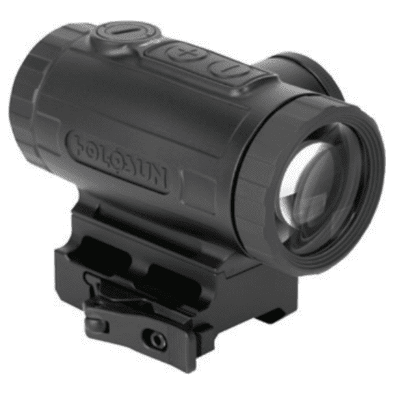 Holosun MP3X-BDC 3x24mm Prism Scope with Quick Detach Mount, 3X Fixed Magnification, Illuminated BDC Reticle, 7075 T6 Aluminum Housing, Astigmatism-Friendly Optics (MP3X-BDC)