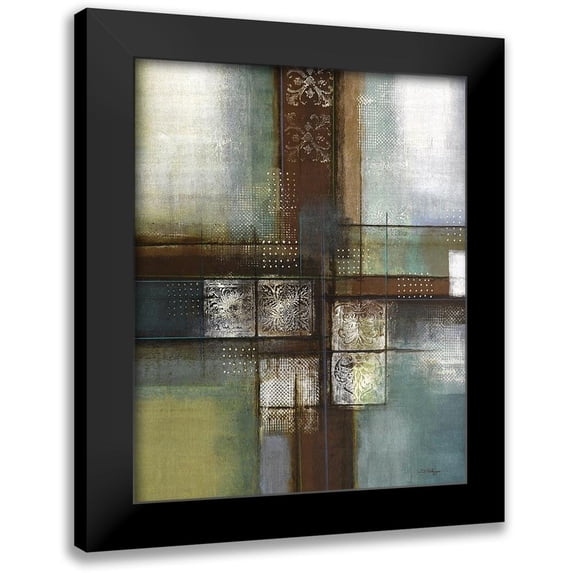 Holsinger, Joel 20x24 Black Modern Framed Museum Art Print Titled - Pacific Remnants 2