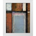 thumbnail image 1 of Holsinger, Joel 20x24 White Modern Wood Framed Museum Art Print Titled - Blue Construct, 1 of 4