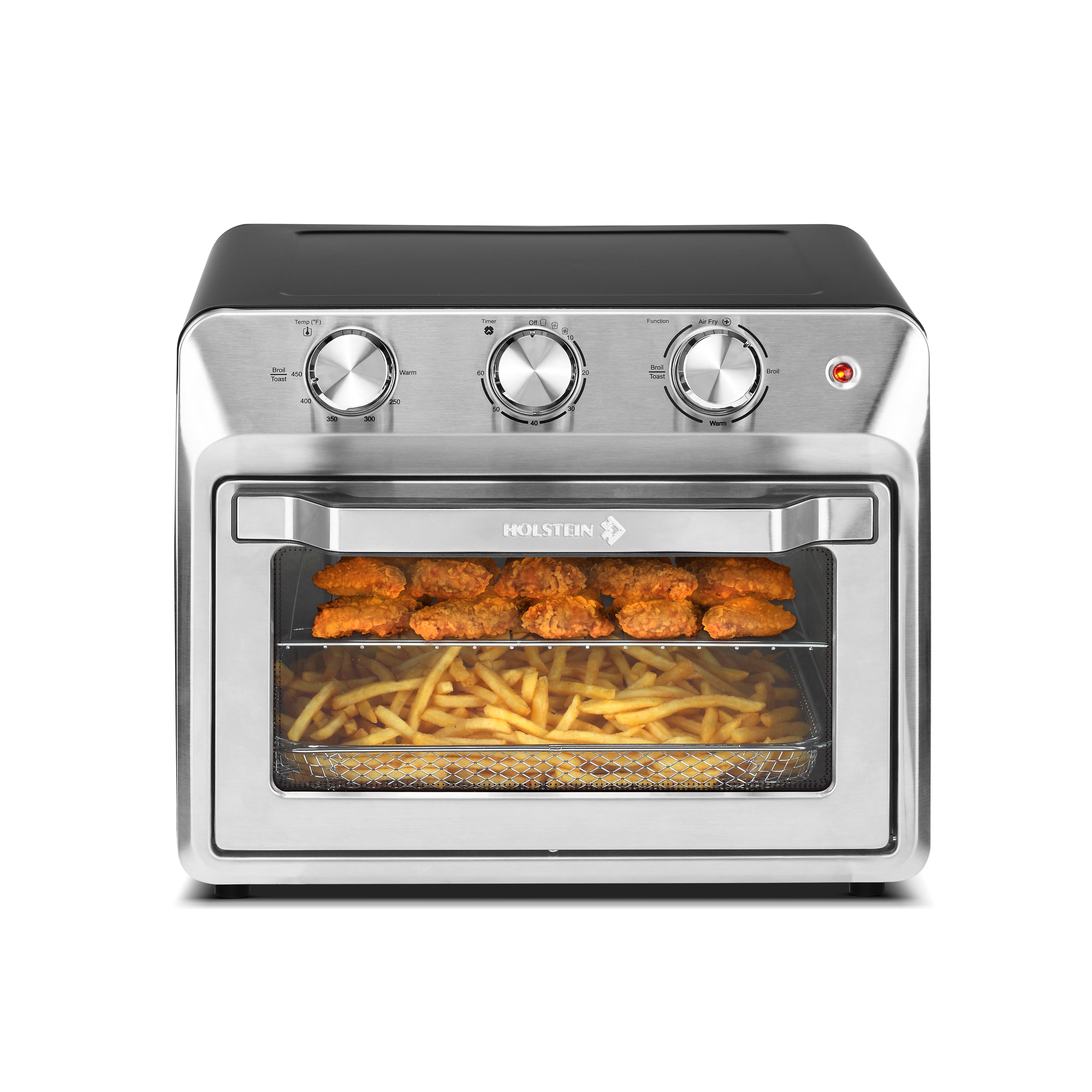 Holstein Housewares 21 QT Stainless Steel Air Fryer Oven