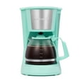 thumbnail image 1 of Holstein Housewares 5 Cup Drip Coffee Maker - Mint- Auto Pause and Serve, Removable Filter Basket, and Full View Water Window - Perfect for Brewing Rich-Tasting Coffee at Home, 1 of 9