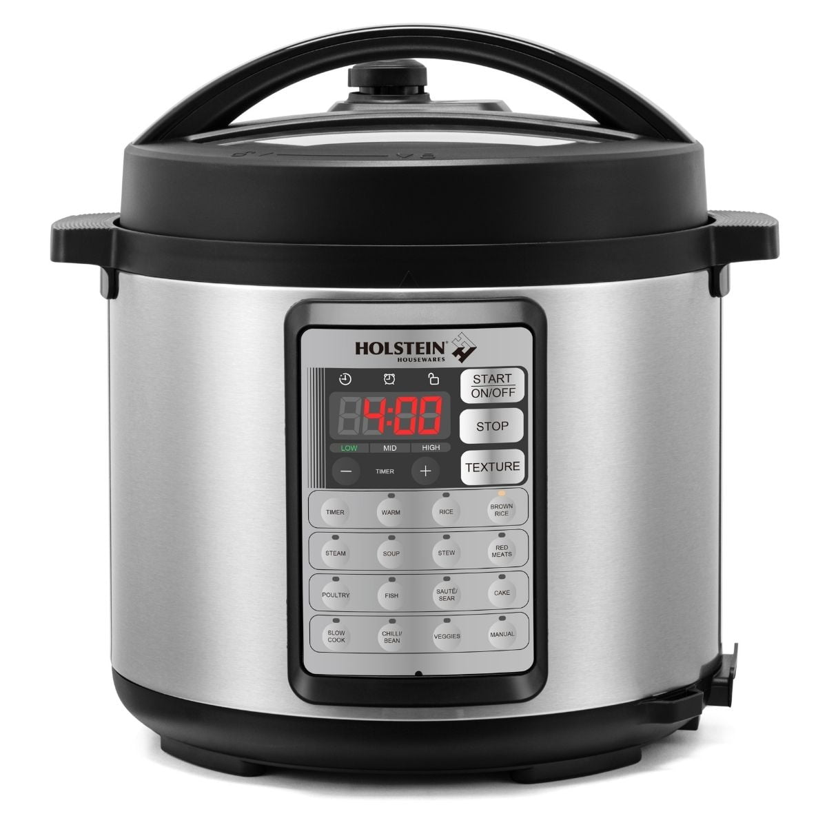 Holstein Housewares 6.3 Quart Digital Multi Cooker with 7 in 1 ...