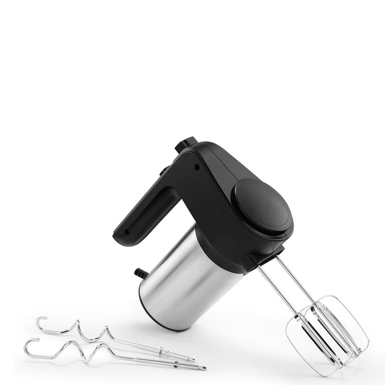 Rise by Dash Stand Mixer, 6 Speed, with Mixing Bowl, Dough Hooks, Beaters,  Recipes, Black, 3 Qt 