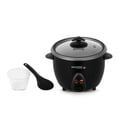thumbnail image 1 of Holstein Housewares 16-Cup (Cooked) 8-Cup (Uncooked)  Electric Rice Cooker, Black - Nonstick Interior, 1 of 10