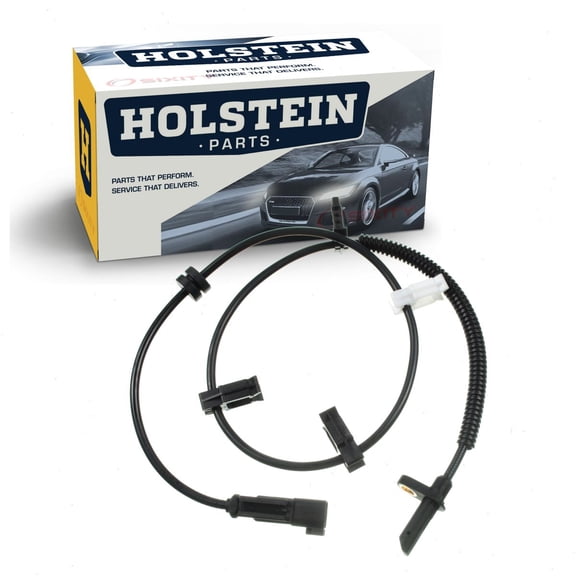 Holstein Rear Left ABS Wheel Speed Sensor compatible with Chevrolet Traverse 2009-2016