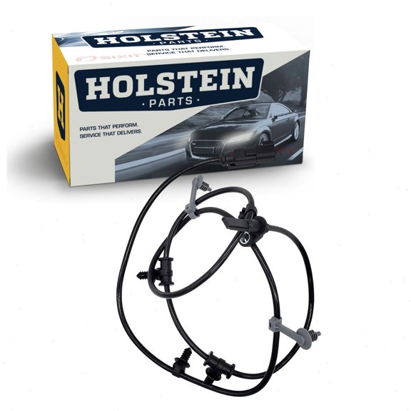 Holstein Rear Left ABS Wheel Speed Sensor compatible with Ford Edge 2.0L 2.7L 3.5L 3.7L L4 V6 2011-2015