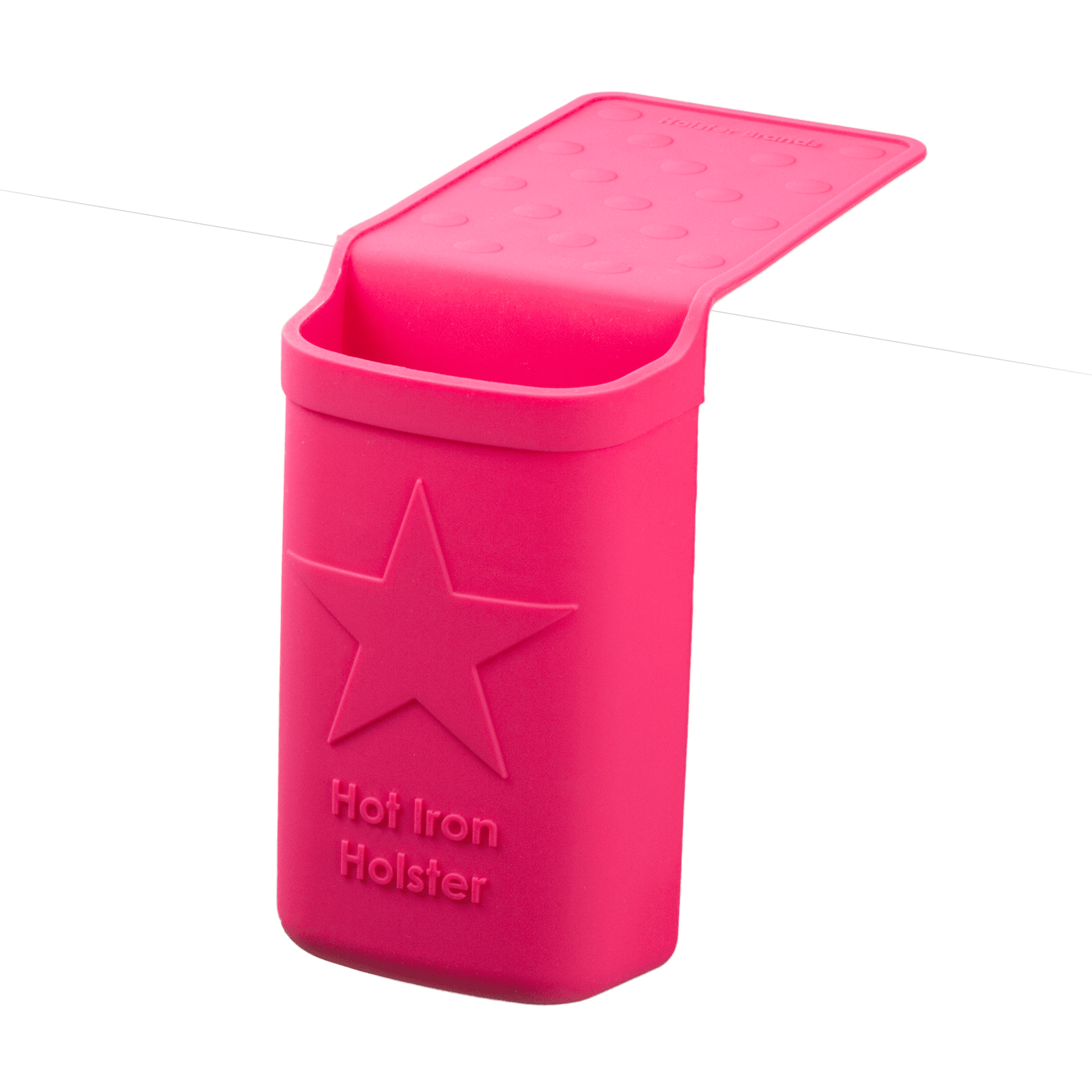 Holster Brands Heat Resistant Silicone Holder for Flat Irons, Curling  Irons, Straighteners 