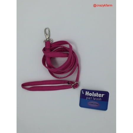 Holster Leash (Made in USA) Color: Flamingo Pink