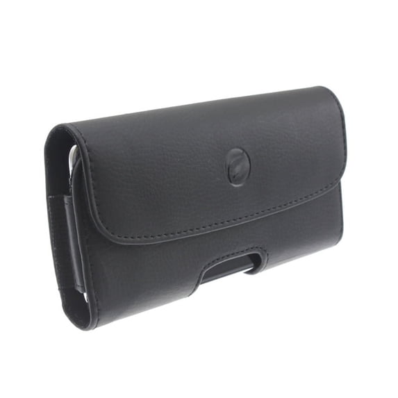 Holster Leather Case Belt Clip for LG Velvet, K92 5G Phones - Cover Pouch Loops Carry Protective Black O1Q Compatible With LG Velvet, K92 5G Models