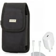 thumbnail image 1 of Holster Swivel Case Belt Clip w 6ft USB-C Cable PD Type-C 25W Fast Home Charger for Samsung Galaxy S20 Plus S10 Plus Fan Edition 5G UW Note 9 8 20 Ultra 10 Plus S21 FE 5G A9 A73 5G A71 5G A70, 1 of 11