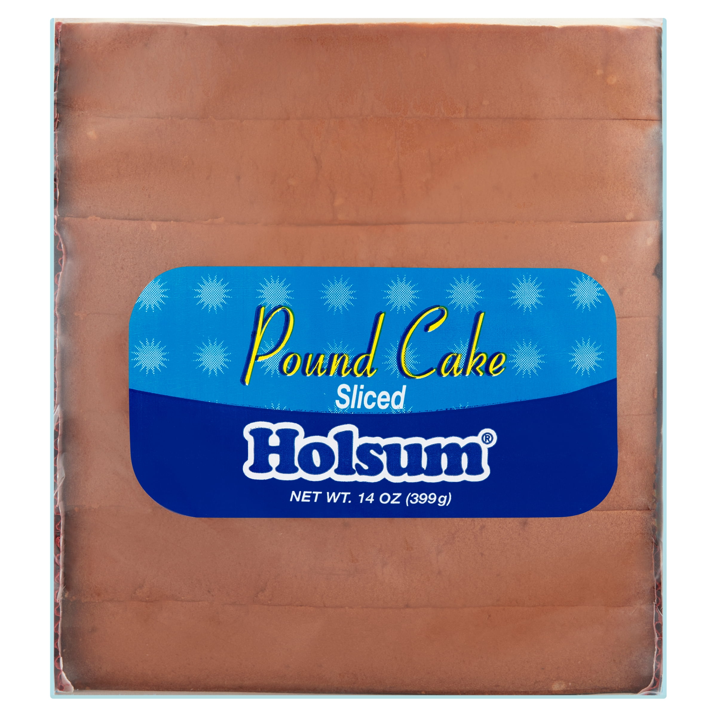 Holsum Pound Cake, Family Pack, Slice, 14 oz