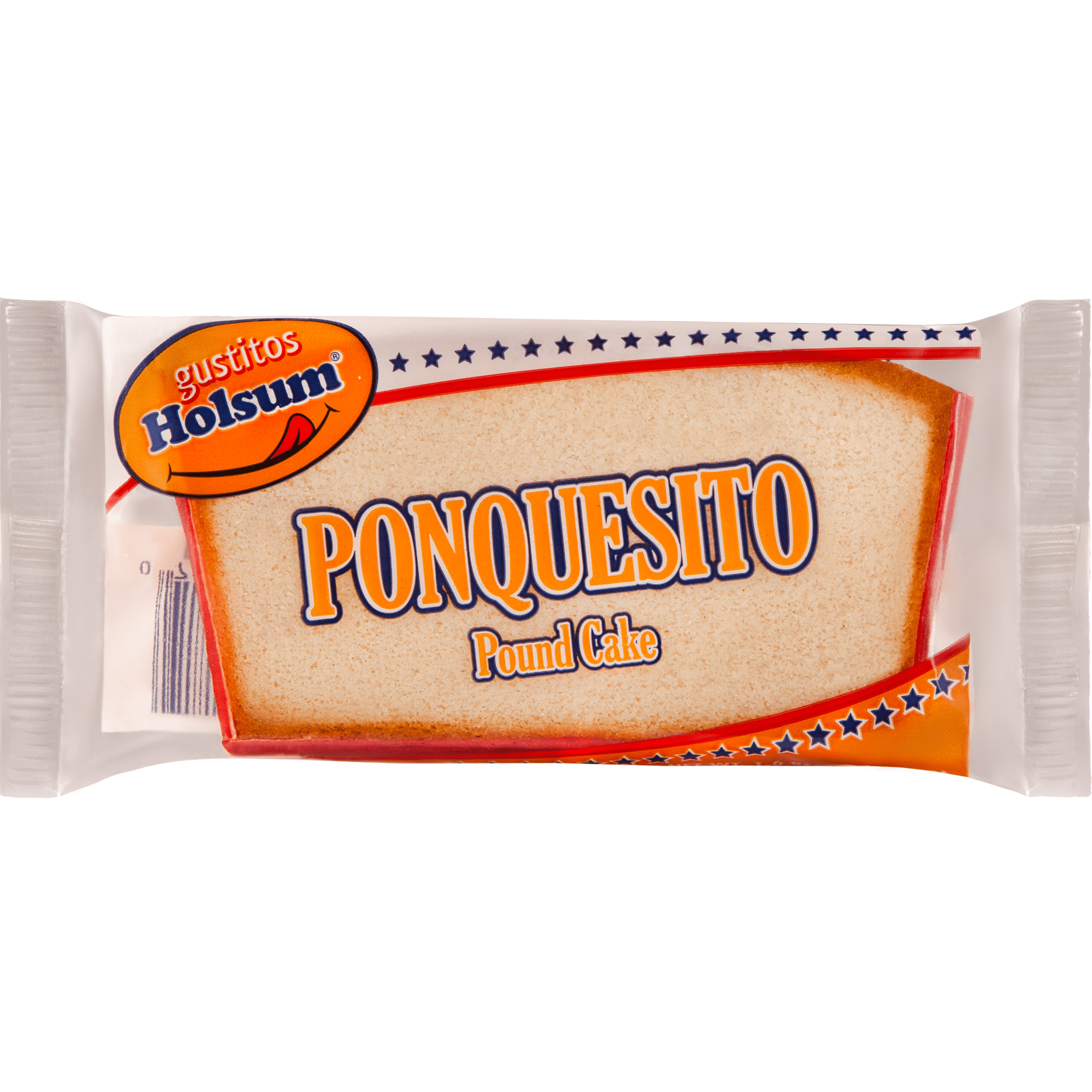 Holsum Regular Pound Cake, 1.6 oz, Shelf Stable, Single Snack