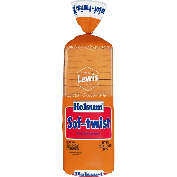 Holsum White Sof-Twist Bread, 20 oz