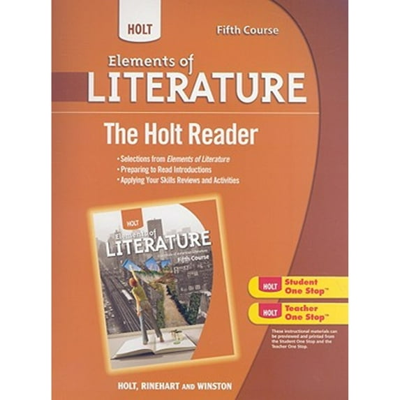 Pre-Owned Holt Elements of Literature: The Holt Reader Fifth Course, American Literature (Paperback) 0030996309 9780030996306