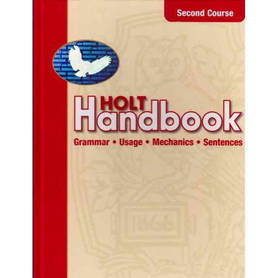 Pre-Owned Holt Handbook: Student Edition Second Course 2003 (Unknown) 0030661447 9780030661440