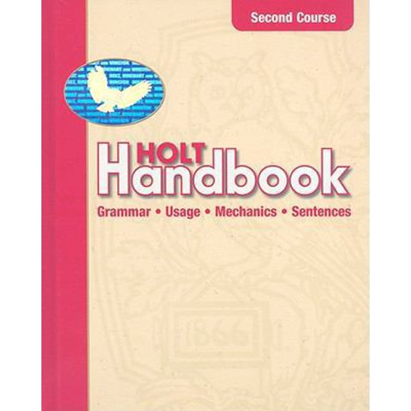 Pre-Owned Holt Handbook: Student Edition Second Course 2003 (Unknown) 0030661447 9780030661440