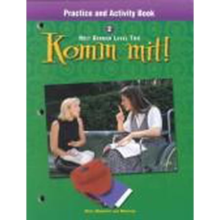 Pre-Owned Holt Komm Mit!: Practice and Activity Book Level 2: Level 2 Activity Book Paperback