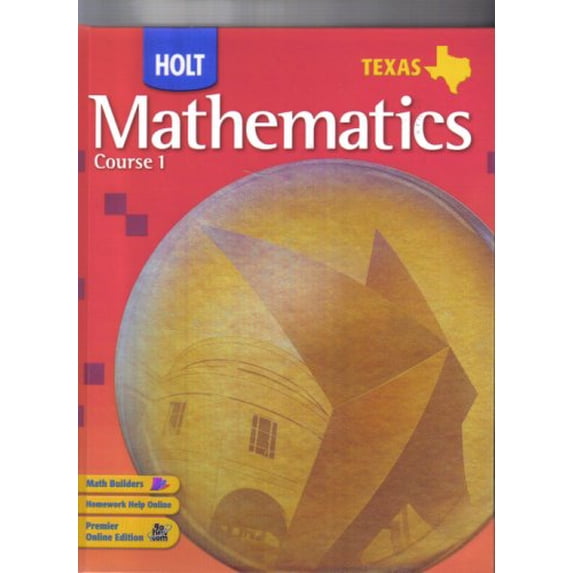 Pre-Owned Holt Mathematics : Student Edition Course 1 2007