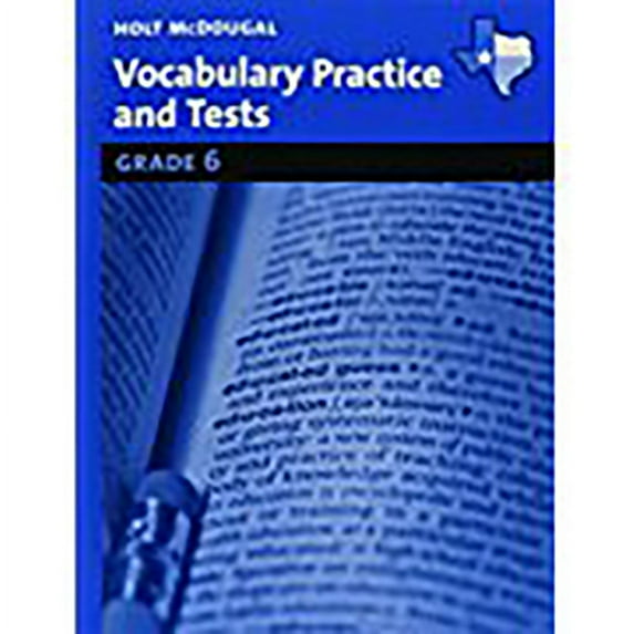 Holt McDougal Literature: Holt McDougal Literature: Vocabulary Practice Grades 6-8 (Paperback)