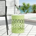 thumbnail image 1 of Holt Metal Outdoor Side Table, Green, 1 of 6