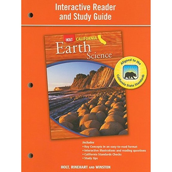 Pre-Owned Interactive Reader Study Guide Grade 7: Earth Science (Paperback 9780030924781) by Hrw