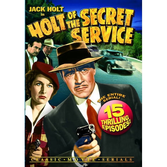 Holt of the Secret Service Serial Chapter 1-15 (DVD), Alpha Video, Action & Adventure