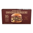 thumbnail image 1 of Holten's Chop House 100% Beef Smashed Burgers, 8 Count, 4oz Smash Burgers, 2lb (Frozen), 1 of 12