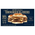 thumbnail image 1 of Holten's Chop House 100% Beef Smashed Sliders Burgers, 12 Count, 2oz Smash Patties, 1.5lb (Frozen), 1 of 7