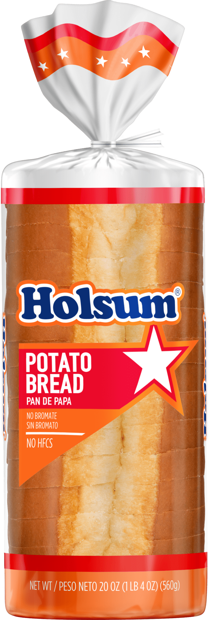 Holum Potato Sandwich Bread, slice, 20oz