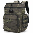 thumbnail image 1 of Holuxer Double Deck Backpack Cooler, Insulated Lunch Bags for Men, 30L Fashion Back Pack Tactical Leakproof Coolers Bag, Large Heavy Duty Soft Lunch Backpacks for Outdoor Camping Hiking Picnics Beach, 1 of 8